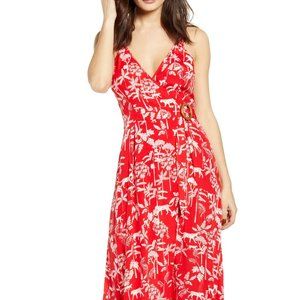 Minkpink Sahara Breeze Midi Wrap Dress Size X-Small